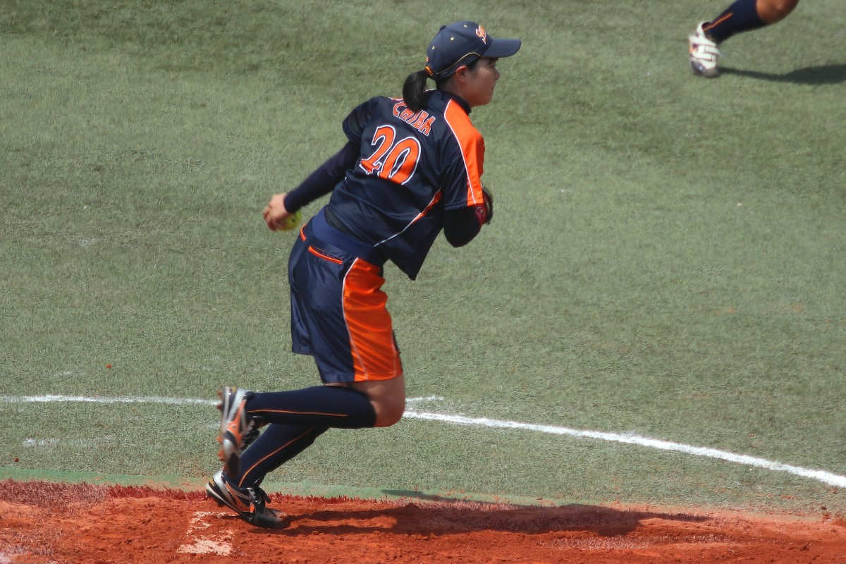 選手別の写真  千葉咲実 投手　後半開幕節