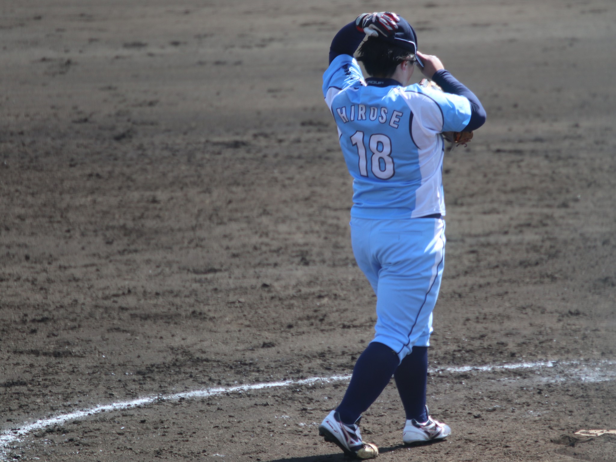 選手別の写真  廣瀬夏季 投手 第3節 茅ヶ崎大会